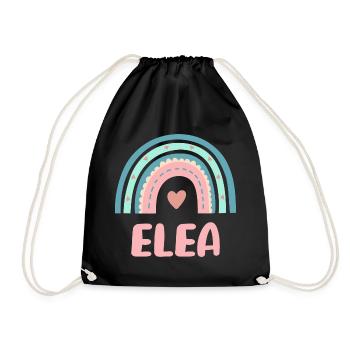 Elea Nom Rainbow Baby - Sac de sport léger - noir - Devant