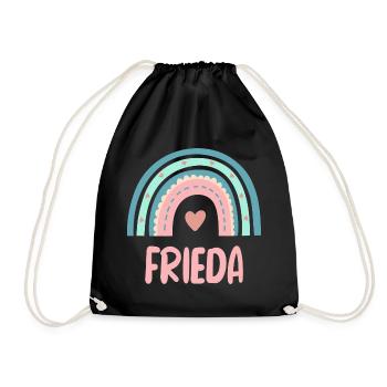 Frieda Nom Rainbow Baby - Sac de sport léger - noir - Devant