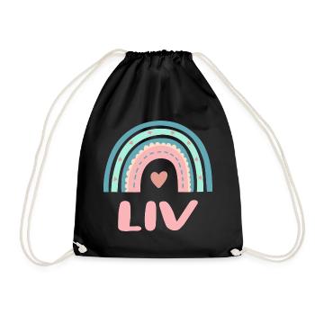 Liv Nom Rainbow Baby - Sac de sport léger - noir - Devant