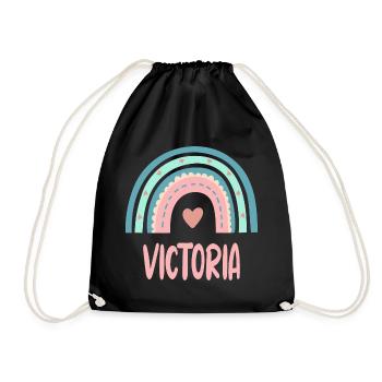 Victoria Nom Rainbow Baby - Sac de sport léger - noir - Devant