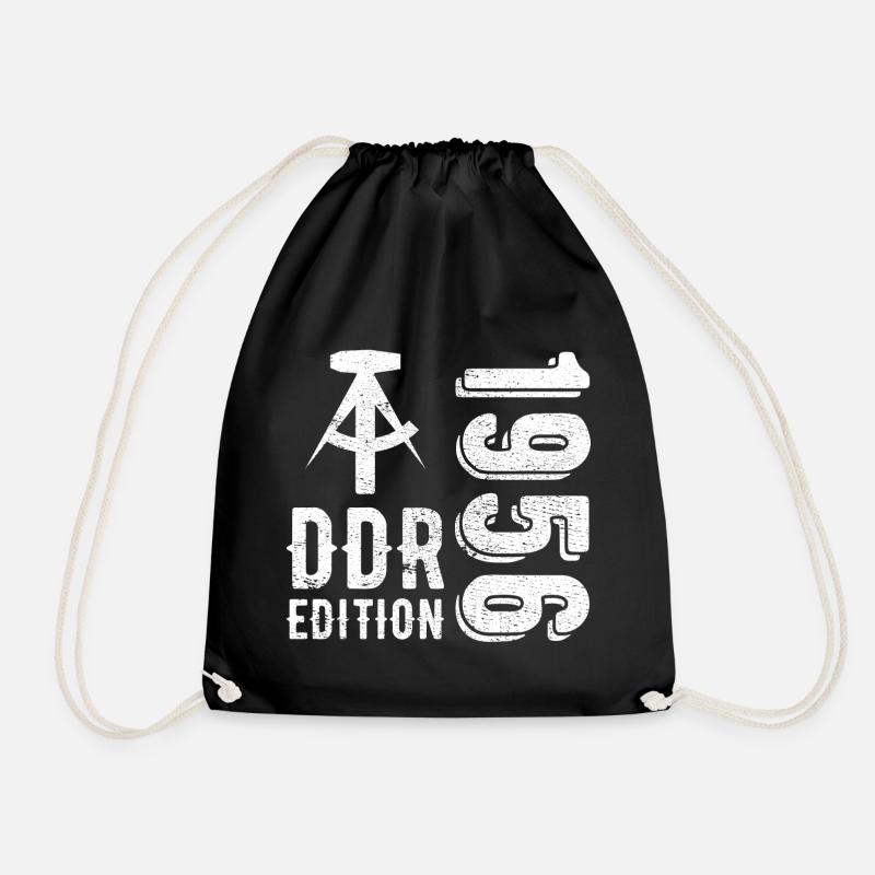 DDR 1956 Edition Geschenk - Turnbeutel - Schwarz