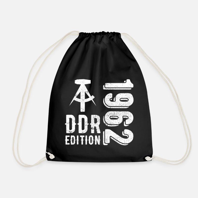DDR 1962 Edition Geschenk - Turnbeutel - Schwarz