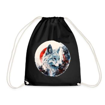 Loup - Sac de sport léger - noir - Devant
