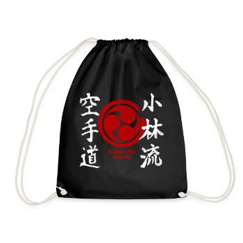 Karate Shorin Ryu Kanji Kampfkunst Japan - Turnbeutel - Schwarz - Vorne