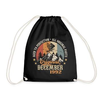 Décembre 1992 Jubilé 1992 Légendes Décembre - Sac de sport léger - noir - Devant