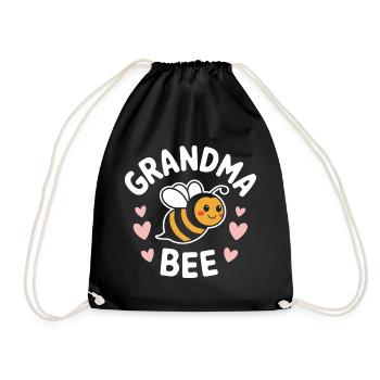 abeille abeille apicultrice abeille abeille - Sac de sport léger - noir - Devant