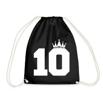 Royal Ten avec couronne - Sac de sport léger - noir - Devant