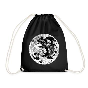 Le Voyage dans la Lune - Drawstring Bag - black - Front