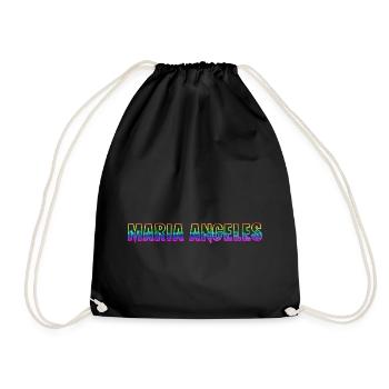 Maria Angeles RS Rainbow - Drawstring Bag - black - Front