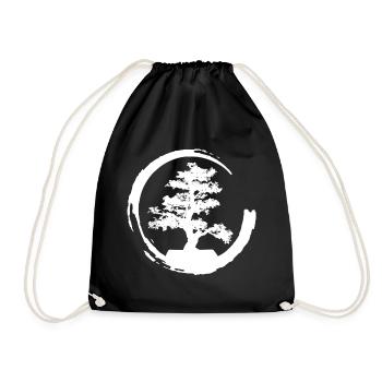 Bonsai - Turnbeutel - Schwarz - Vorne