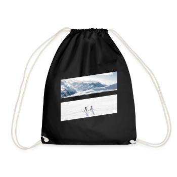 Tour de ski - Sac de sport léger - noir - Devant