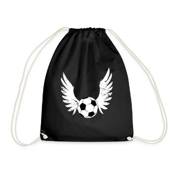 football - Sac de sport léger - noir - Devant