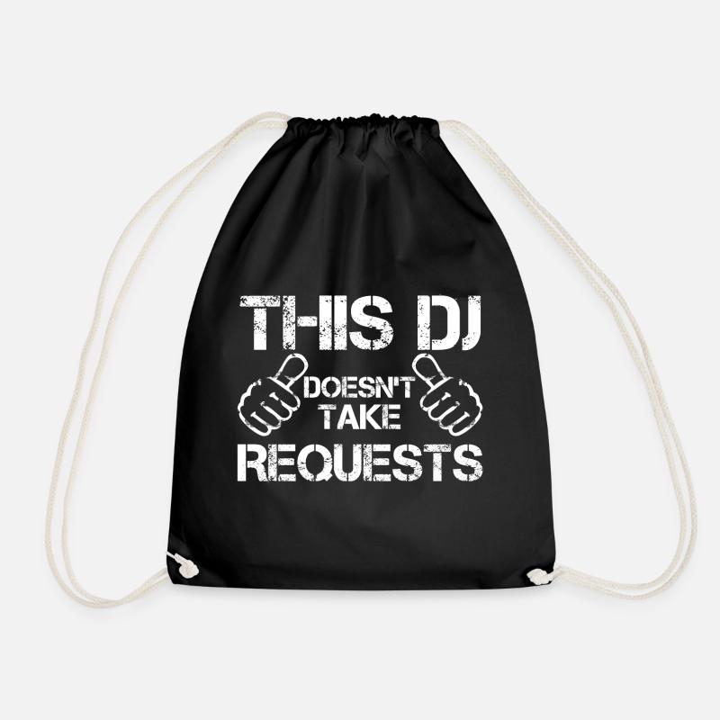 DJ - Turnbeutel - Schwarz