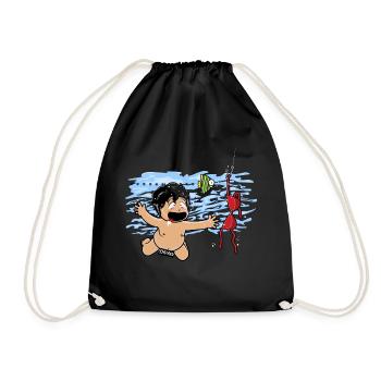 Little Perverse - Drawstring Bag - black - Front