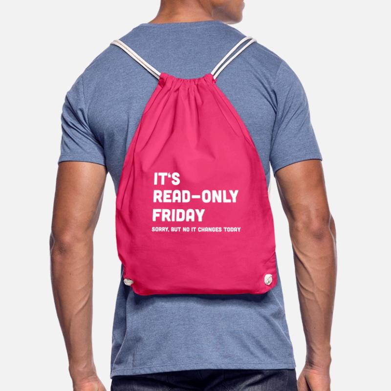 Network Admin Software Developer nerd Drawstring Bag