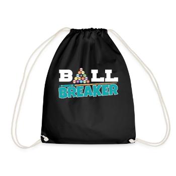 Chemise Cool Ballbreaker - Table de billard - Sac de sport léger - noir - Devant