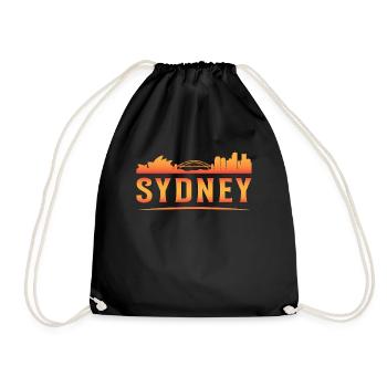 Sydney Australie ville vacances cadeau Rengaine - Sac de sport léger - noir - Devant