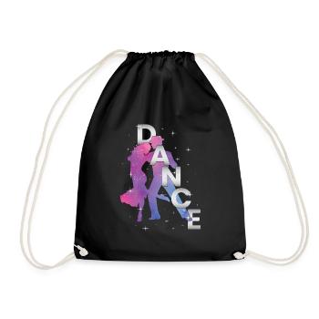 Danse Danse Danse danseur école de danse cours de danse cadeau - Sac de sport léger - noir - Devant