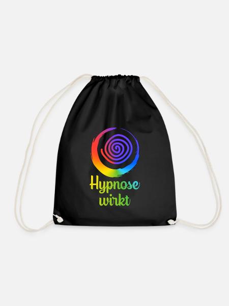 Hypnose Hypnotisch Hypnotisieren Team Geschenkidee - Turnbeutel - Schwarz