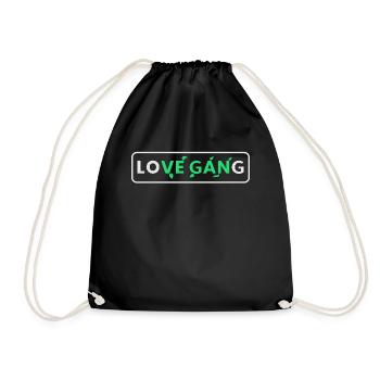 Vegan Vegan Veganism Vegan Veggie Gift - Drawstring Bag - black - Front