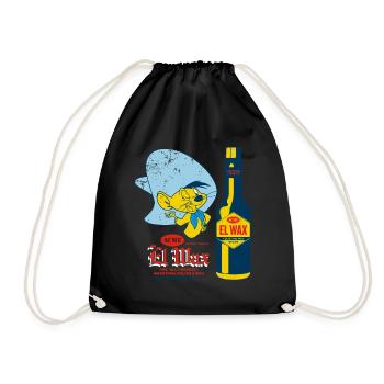 Looney Tunes Speedy Gonzales El Wax - Drawstring Bag - black - Front