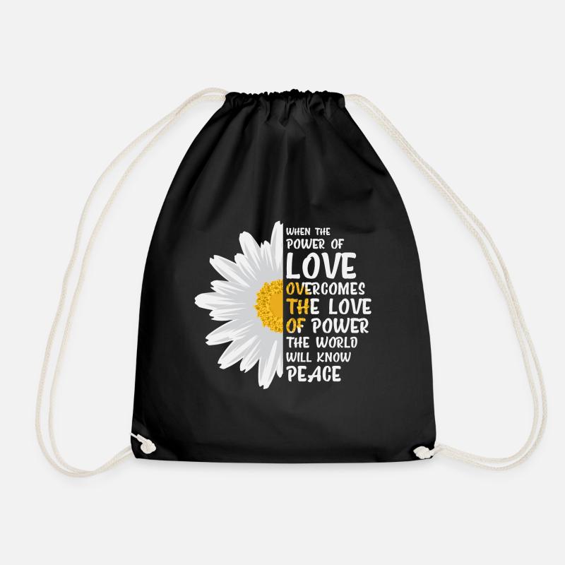 Florist Flowers Floristry Florist Gift Idea - Drawstring Bag - black