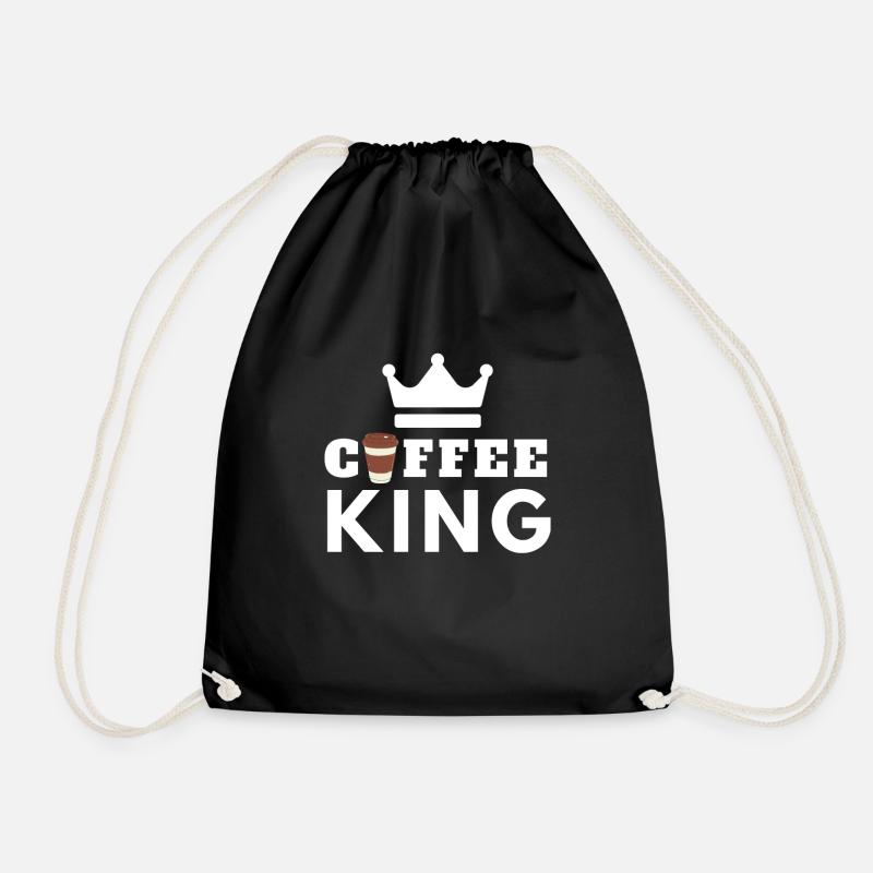 Coffee King - Le Roi du café - Sac de sport léger - noir