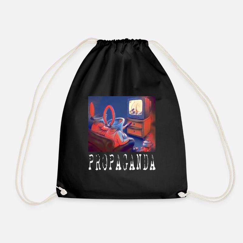 Propaganda - Turnbeutel - Schwarz