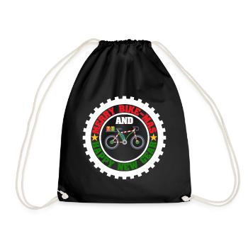 Joyeux vélomas Joyeux nouvel équipement Joyeux - Sac de sport léger - noir - Devant