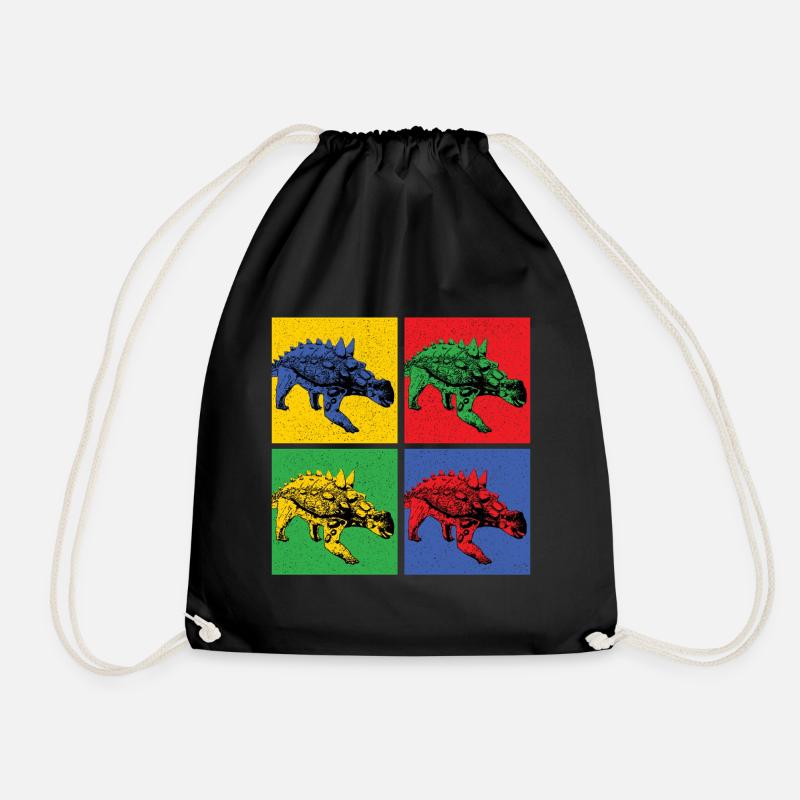 ANKYLOSAURUS - Turnbeutel - Schwarz