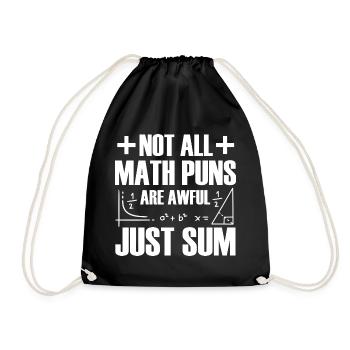 Professeur de mathématiques Mathématicien Professeur de mathématiques Mathématiques - Sac de sport léger - noir - Devant