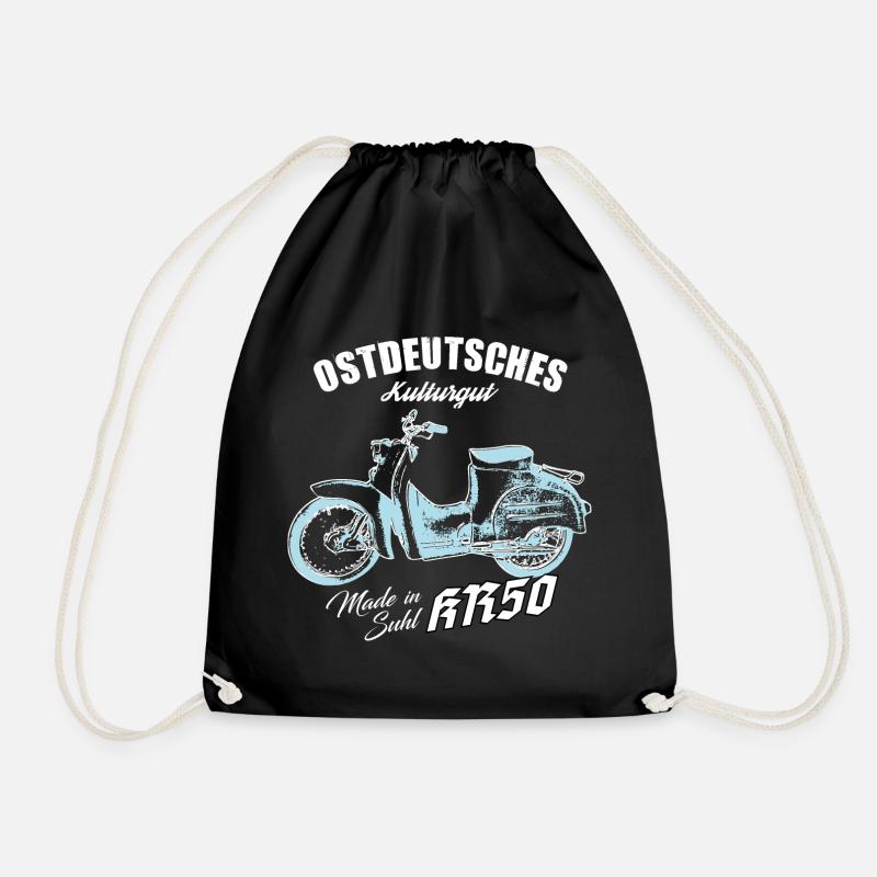 Simson KR50 - Ostdeutsches Kulturgut - DDR - Turnbeutel - Schwarz