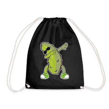 Tamponner le concombre Dab Swag Swagger T-shirt - Sac de sport léger - noir - Devant
