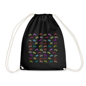 Modèle de vélo - Sac de sport léger - noir - Devant