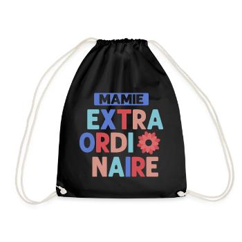 Mamie Extraordinaire Pour Meilleure Mamie - Sac de sport léger - noir - Devant