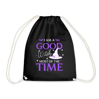 Witch Halloween Magic - Drawstring Bag - black - Front