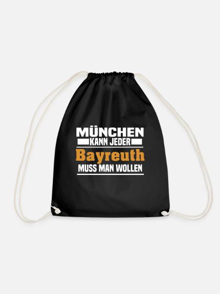 Bayreuth - Turnbeutel - Schwarz