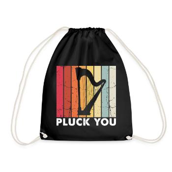 Conceptions de joueurs de harpe pour les conceptions de joueurs de harpe - Sac de sport léger - noir - Devant