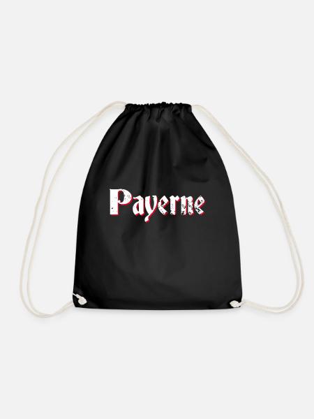 Payerne - Turnbeutel - Schwarz