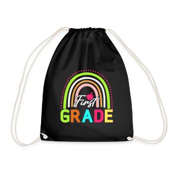 Bonjour Première année Rainbow Girls Boys Équipe d’enseignants - Sac de sport léger - noir - Devant