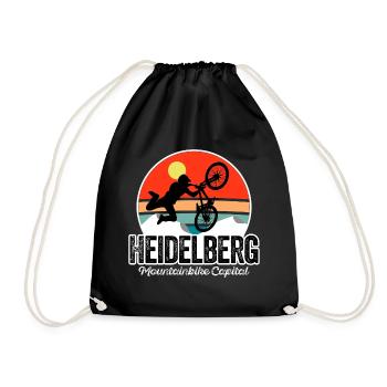 Heidelberg Mountainbike Capital - Dark Vintage - Sac de sport léger - noir - Devant