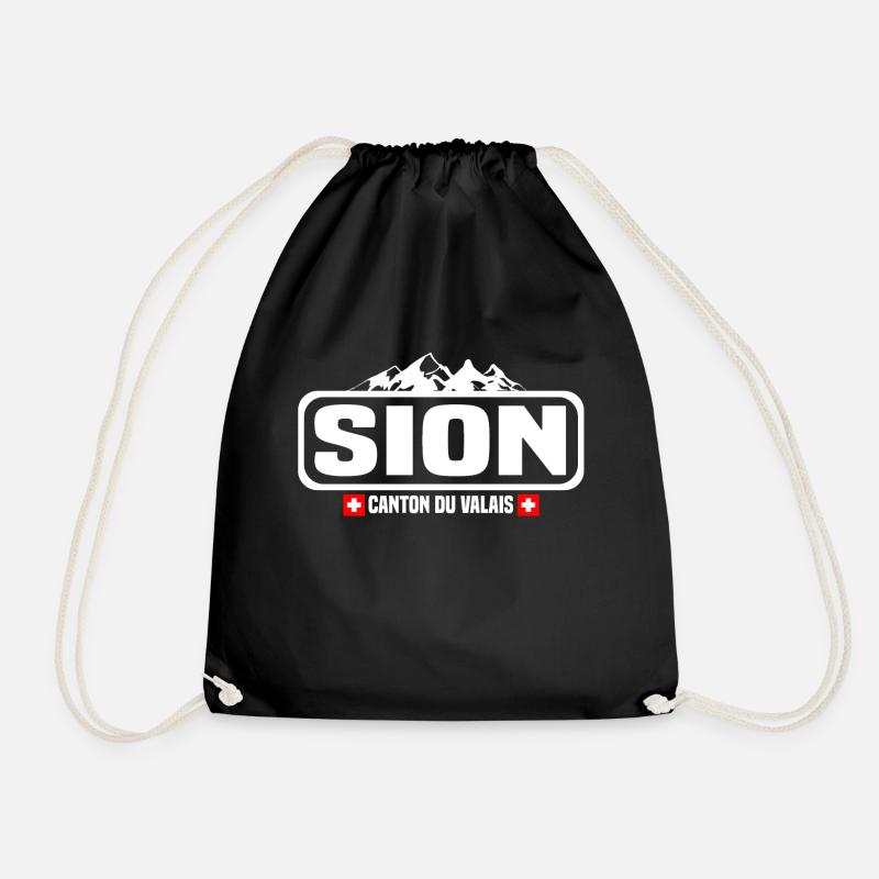 sion - Turnbeutel - Schwarz