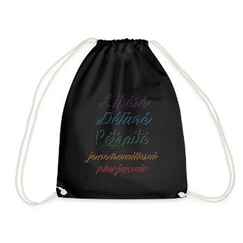 Délivré Libéré Retraité Je ne travaillerai plus - Sac de sport léger - noir - Devant