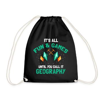 Collecteurs minéraux et ventilateur de minéraux de minerais - Sac de sport léger - noir - Devant