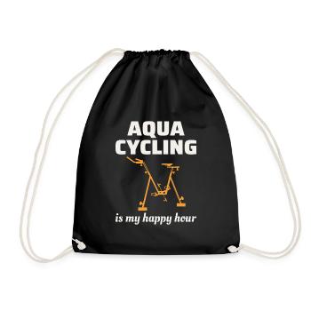 Aqua Cycling Piscine Fitness Training Coach - Sac de sport léger - noir - Devant