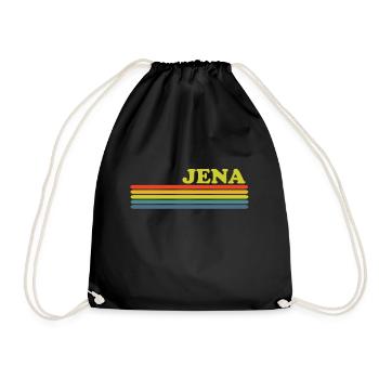 Jena - Turnbeutel - Schwarz - Vorne