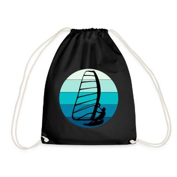 Planche à voile Planche à voile Planche à voile Surf Water Sport - Sac de sport léger - noir - Devant