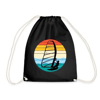 Planche à voile Planche à voile Planche à voile Surf Water Sport - Sac de sport léger - noir - Devant