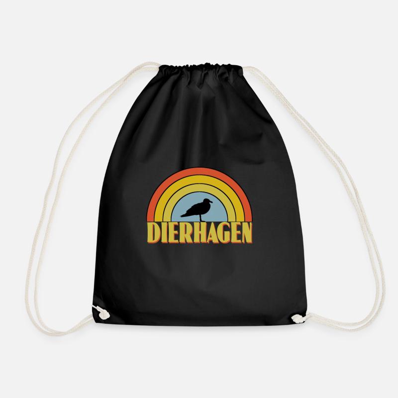 Dierhagen - Turnbeutel - Schwarz