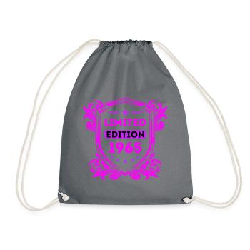 1965 - Drawstring Bag - grey - Front